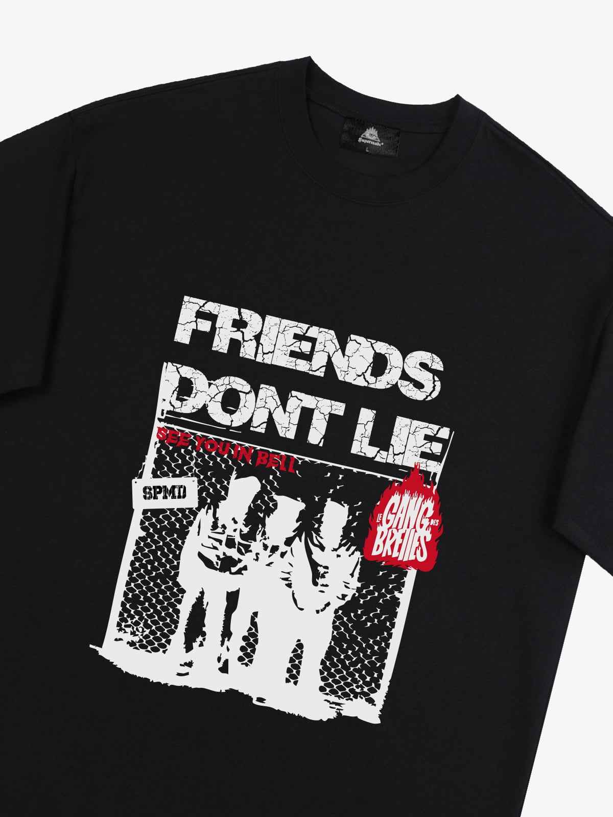 Original "Friends Don't Lie" Print T-Shirt
