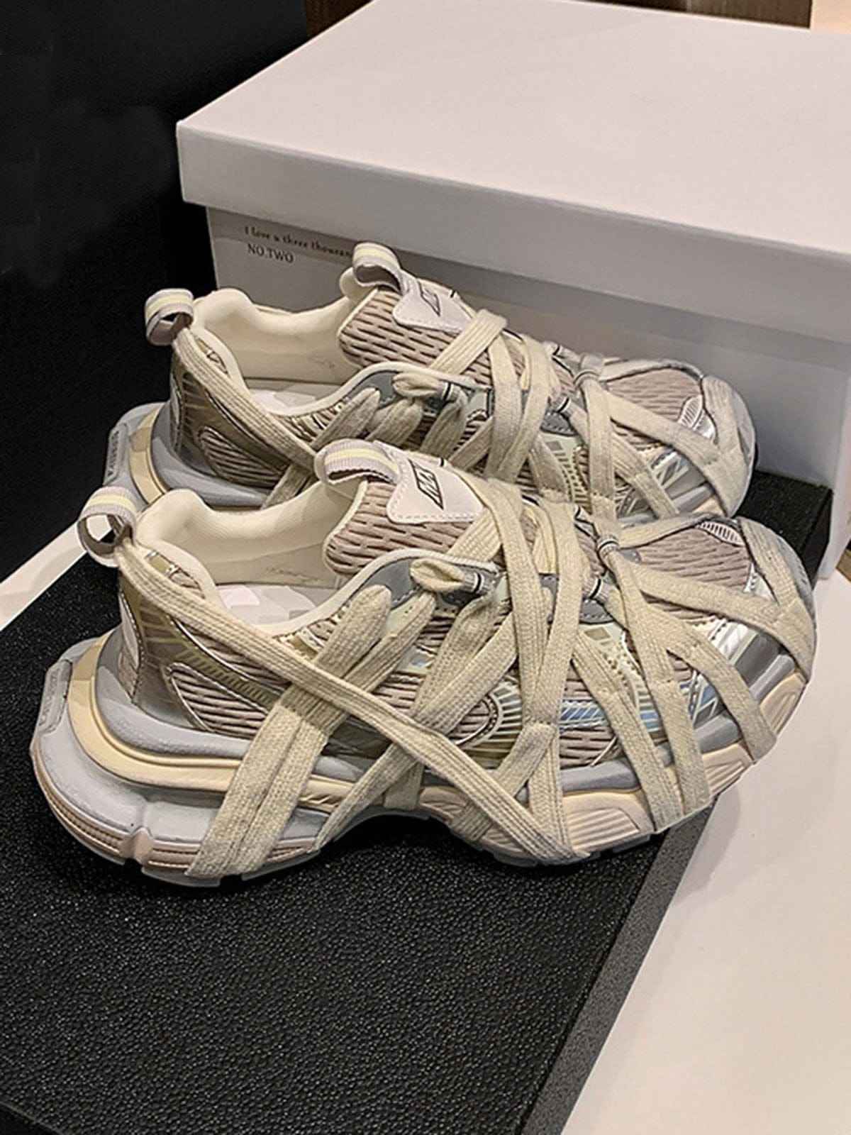 Sneakers High Street Lace