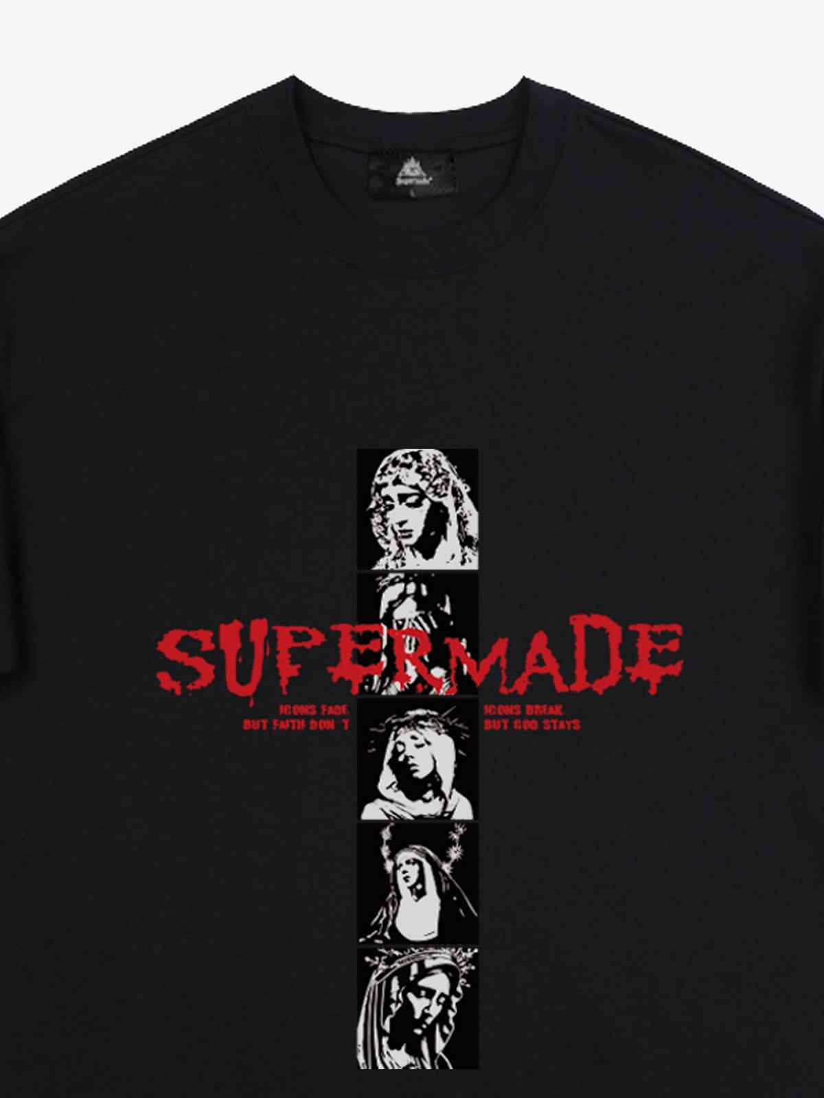 Mary Vintage-Inspired Graphic Design T-Shirt