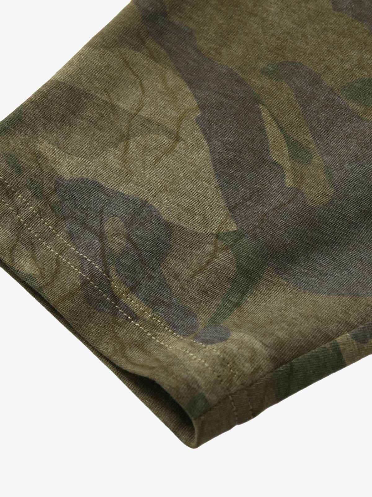 Long Sleeve Camo Splice