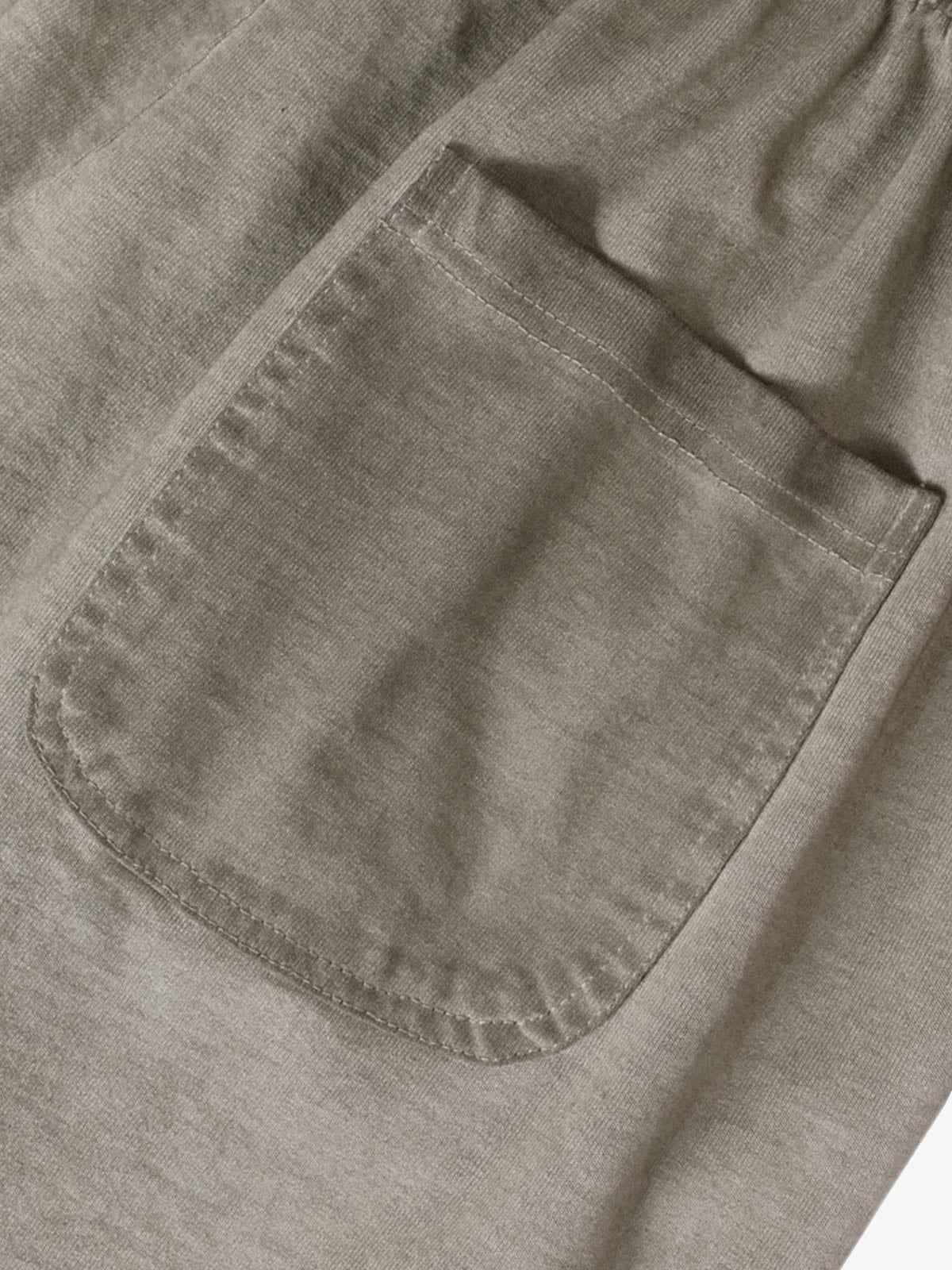Distressed Washed Drawstring Shorts