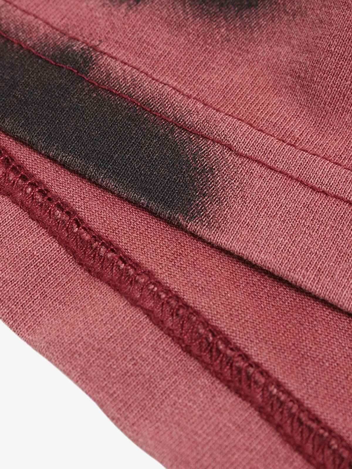 Ink Splash Letter Print T-Shirt - Unisex Oversized Graphic Streetwear Tee