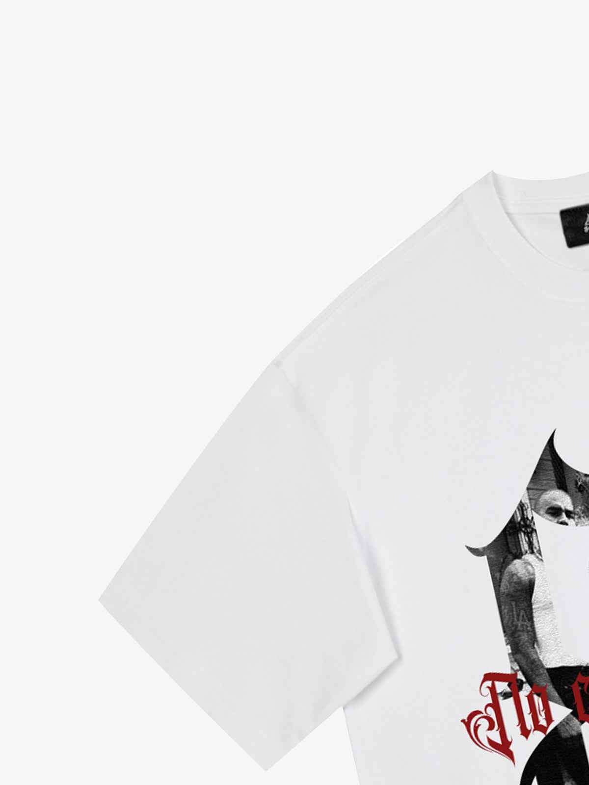 Original Photograph Letter Oversized Graphic T-Shirt