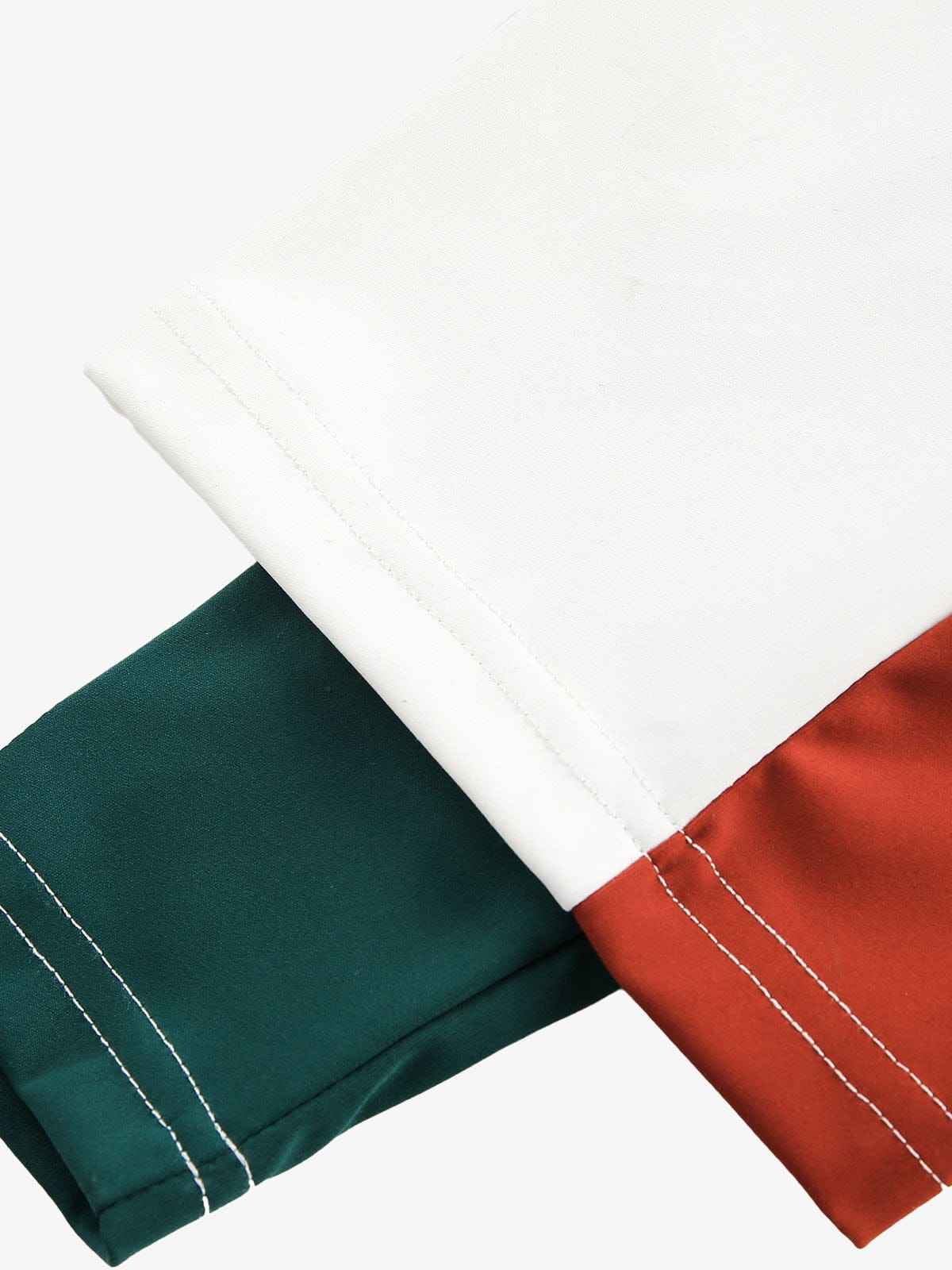 Long Sleeve Color Stitch