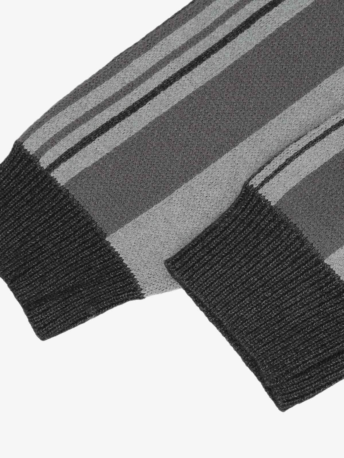 Sweat Striped Embroidery