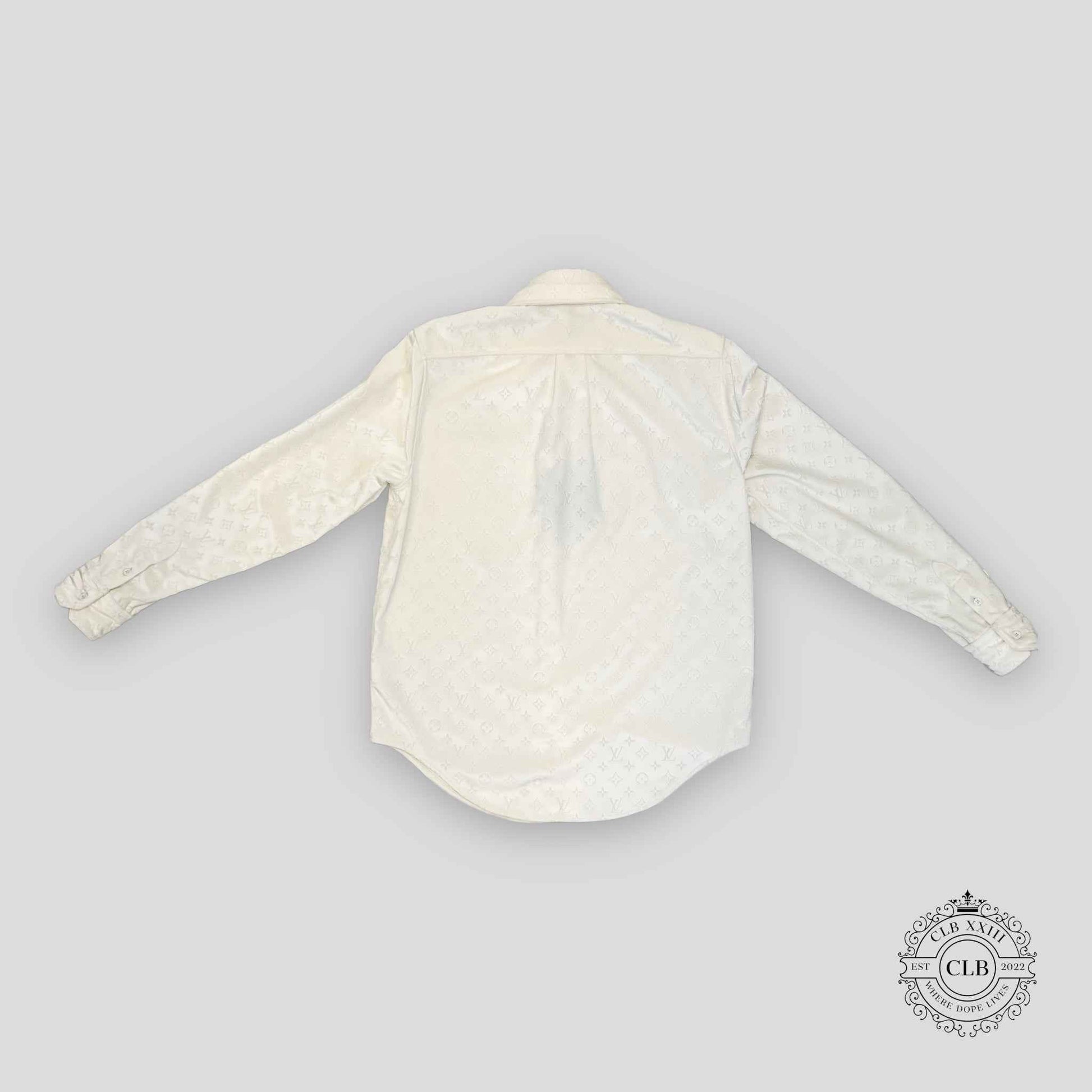 Louis Vuitton Classic Button Up Shirt in White