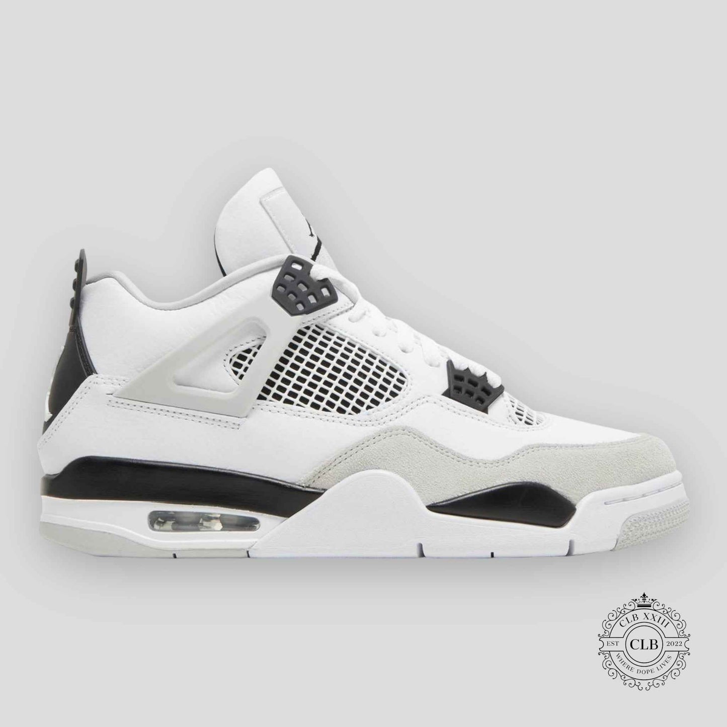 AIR JORDAN 4 RETRO "MILITARY BLACK"