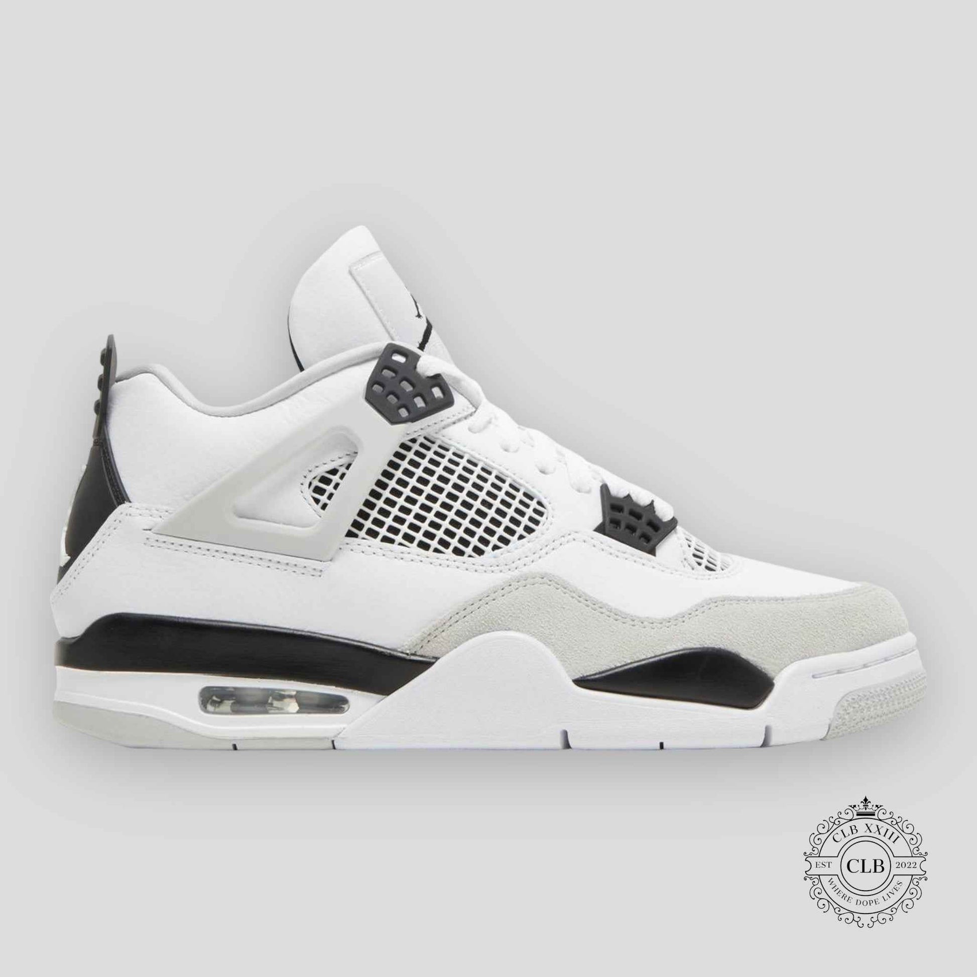 AIR JORDAN 4 RETRO "MILITARY BLACK"