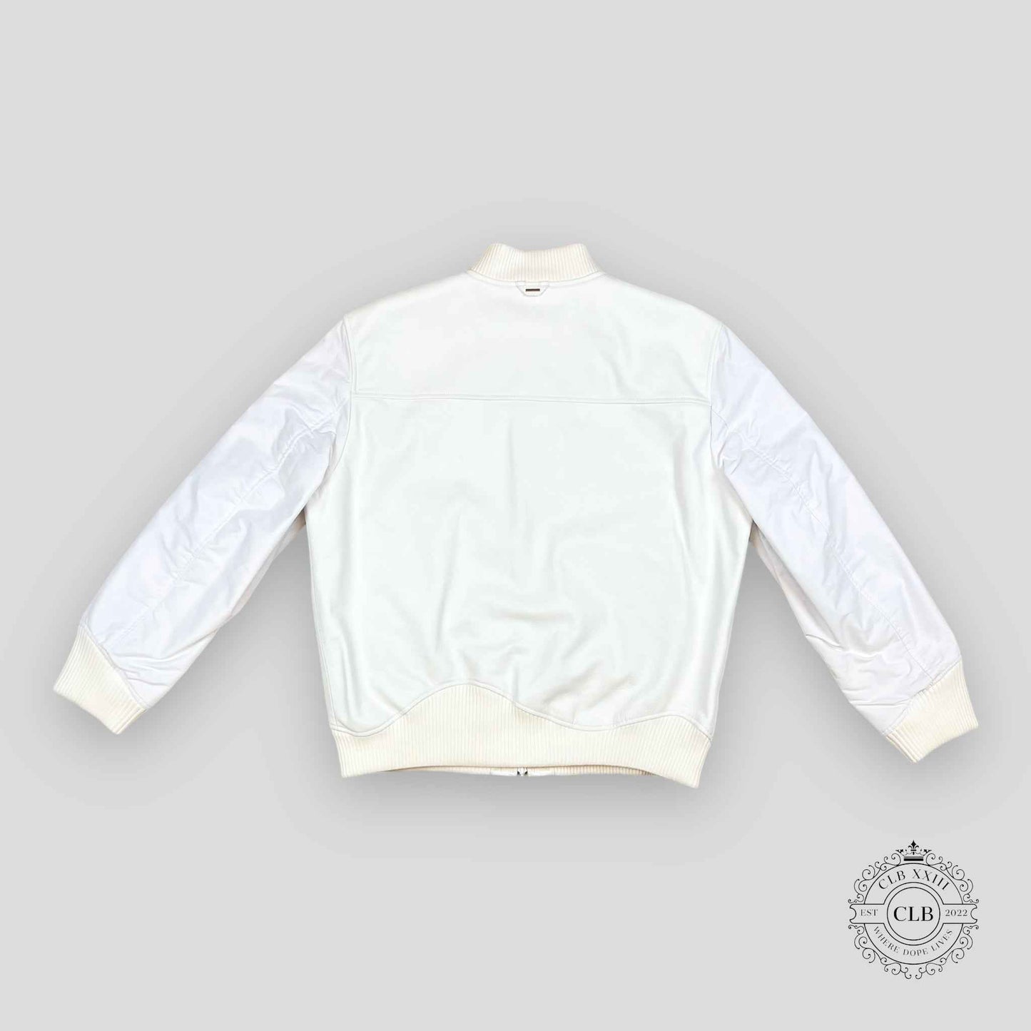 Louis Vuitton Reversible Leather & Nylon Mix Bomber Jacket