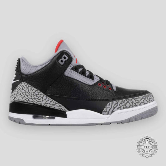 AIR JORDAN 3 RETRO "BLACK CEMENT" 2018