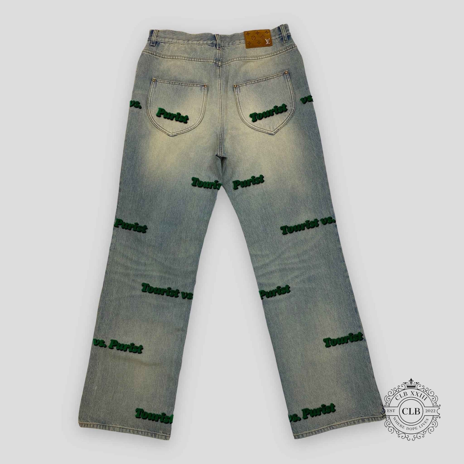Louis Vuitton Baggy Tourist Vs Purist Jeans