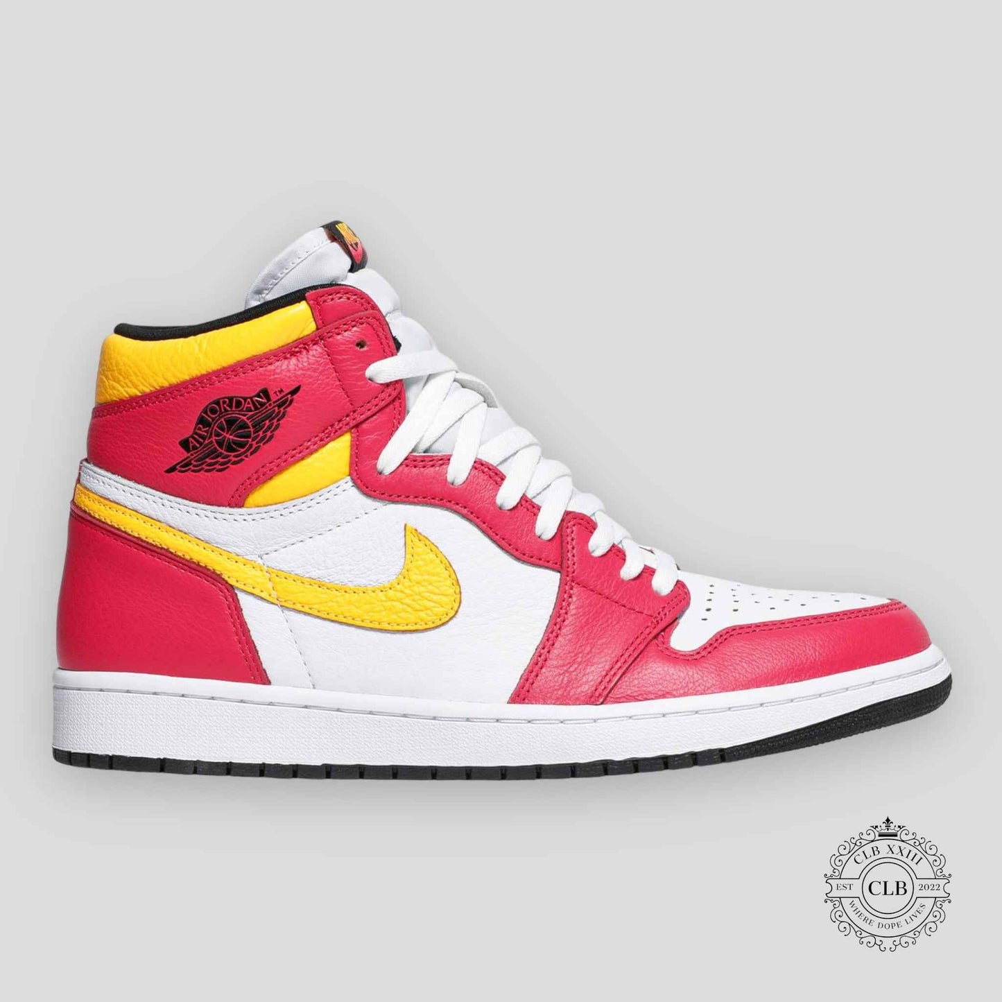 AIR JORDAN 1 RETRO HIGH OG "LIGHT FUSION RED"