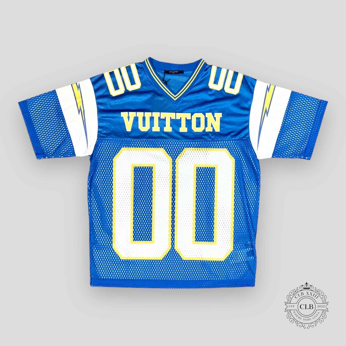 Louis Vuitton Sporty Jersey in Blue / Yellow