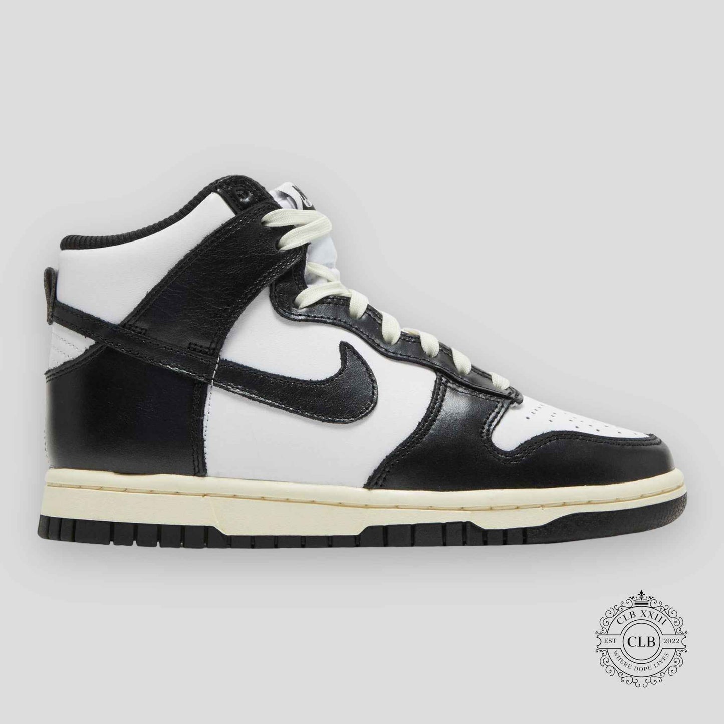NIKE DUNK HIGH (W) "VINTAGE BLACK"