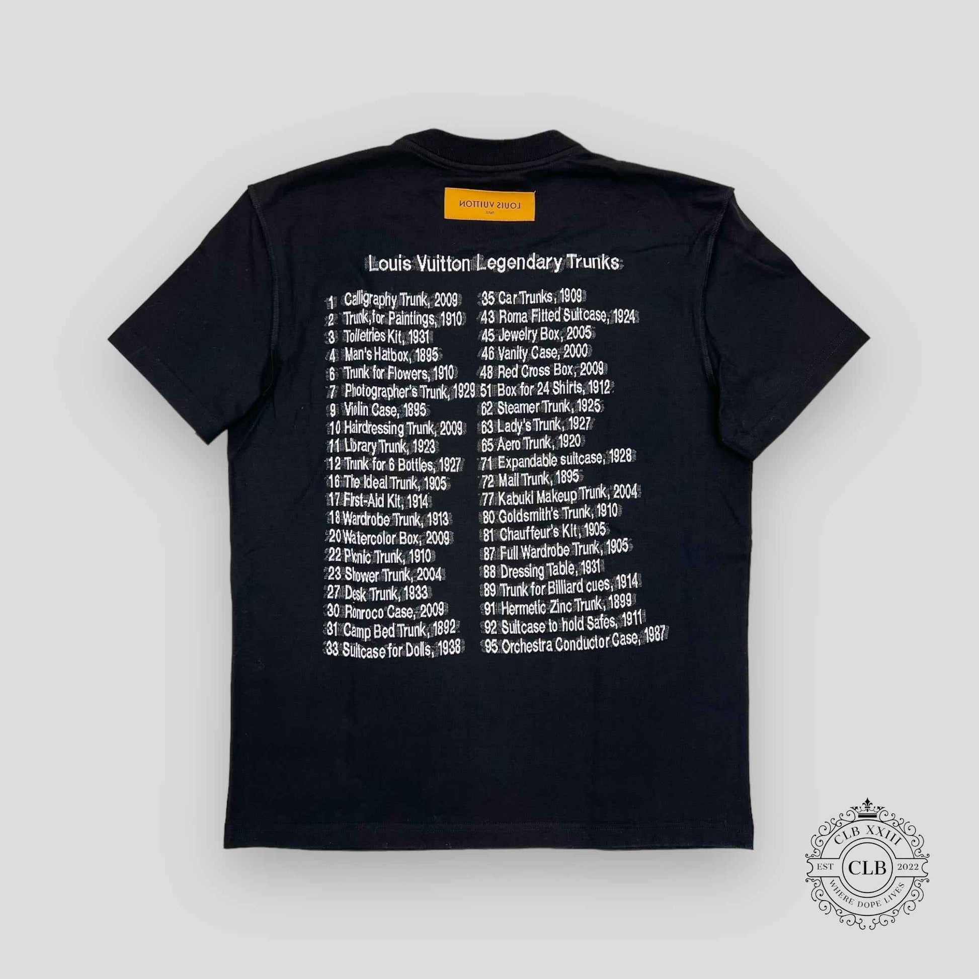 Louis Vuitton Legendary Trunks Tee in Black