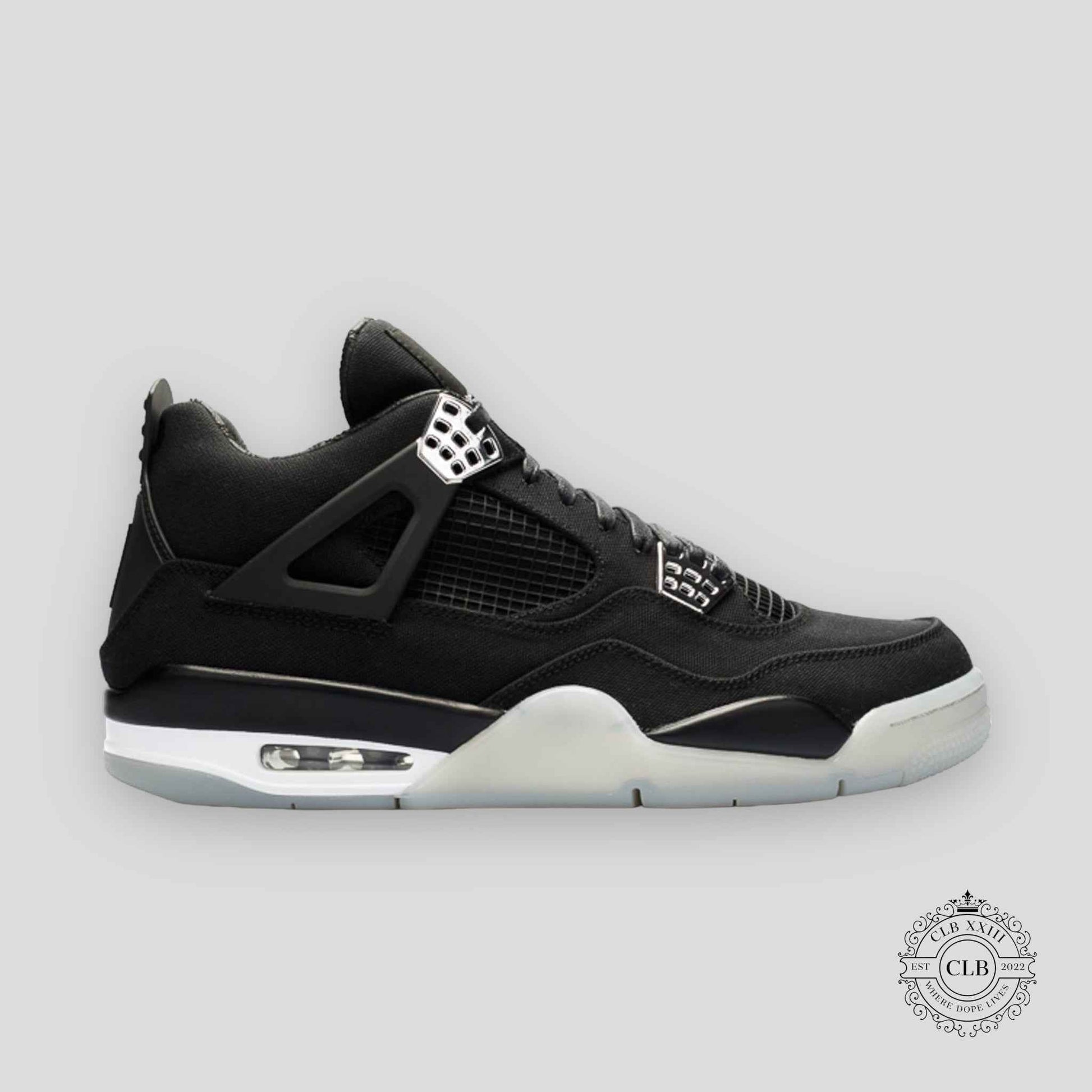 AIR JORDAN 4 RETRO X EMINEM X CARHARTT "BLACK CHROME"