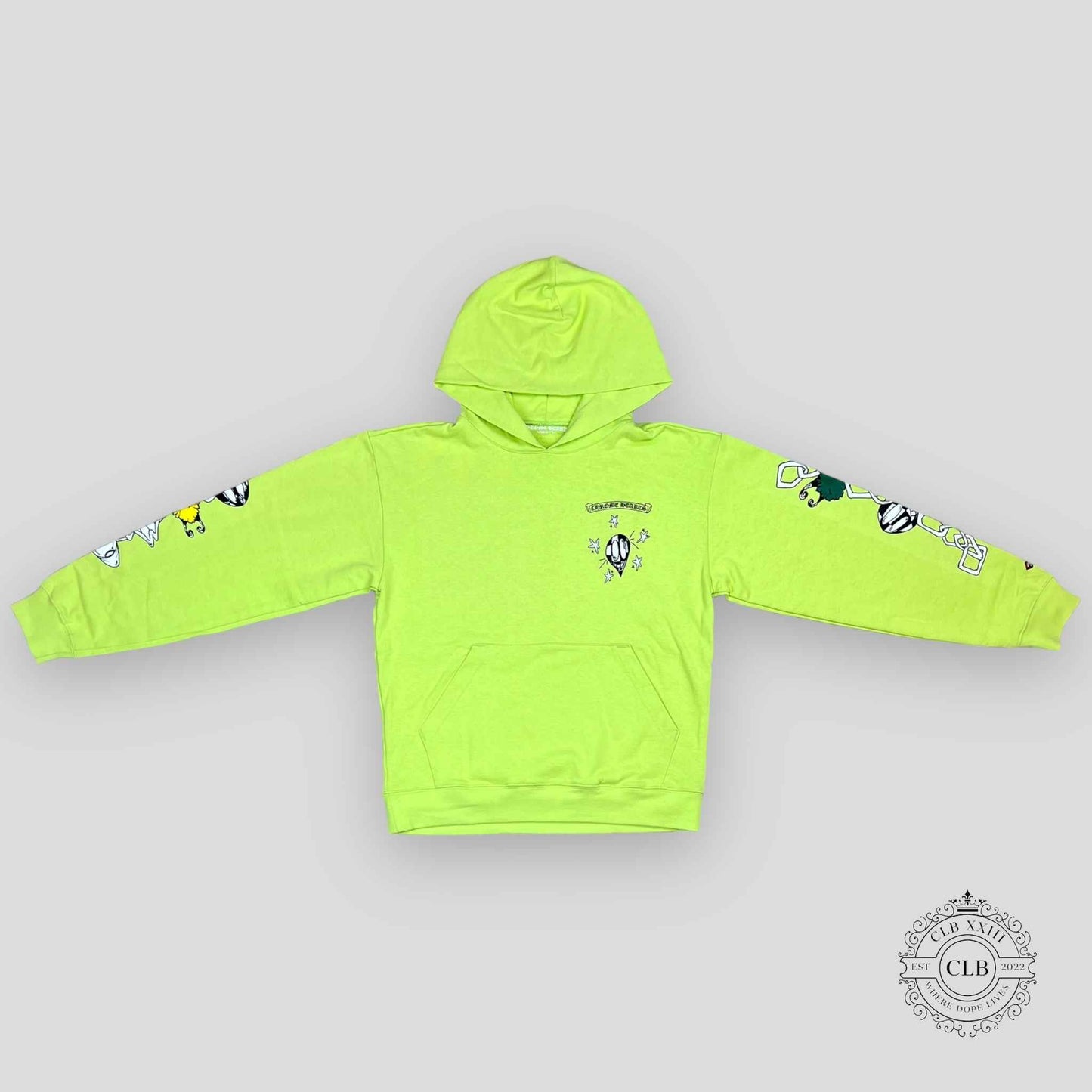Chrome Hearts Matty Boy Link Hoodie in Green