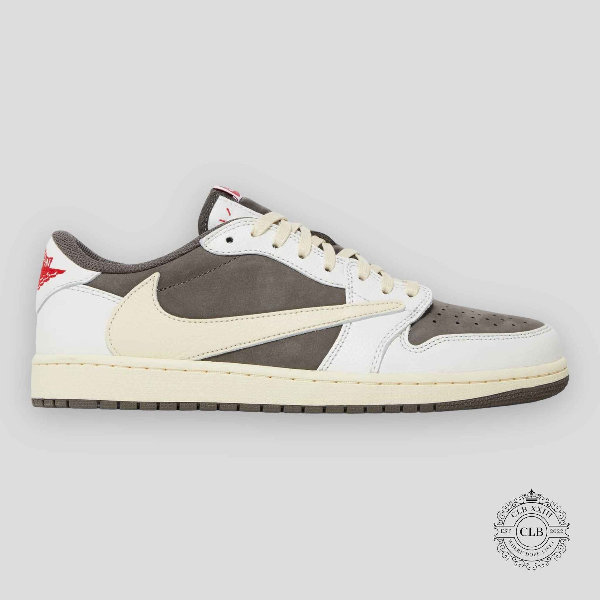 Air Jordan 1 Retro Low Og X Travis Scott Reverse Mocha