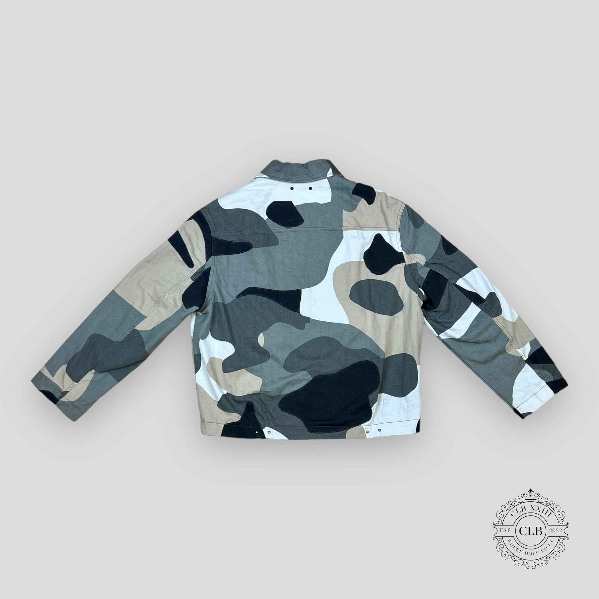 Louis Vuitton Patchwork Portrait Denim Jacket