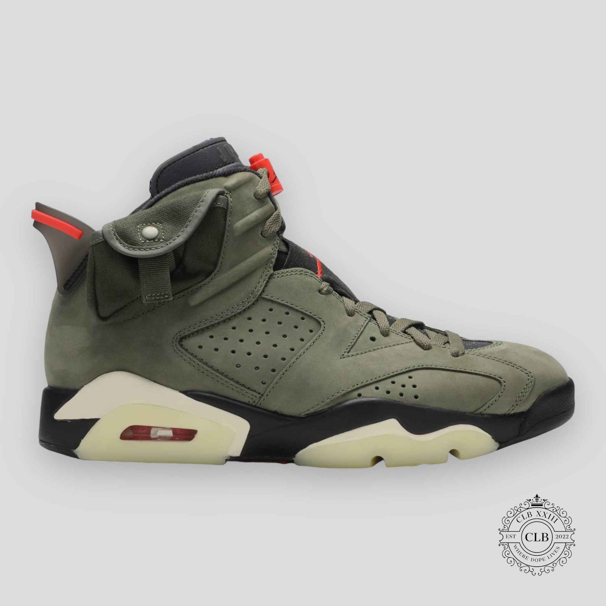AIR JORDAN 6 RETRO X TRAVIS SCOTT "OLIVE"