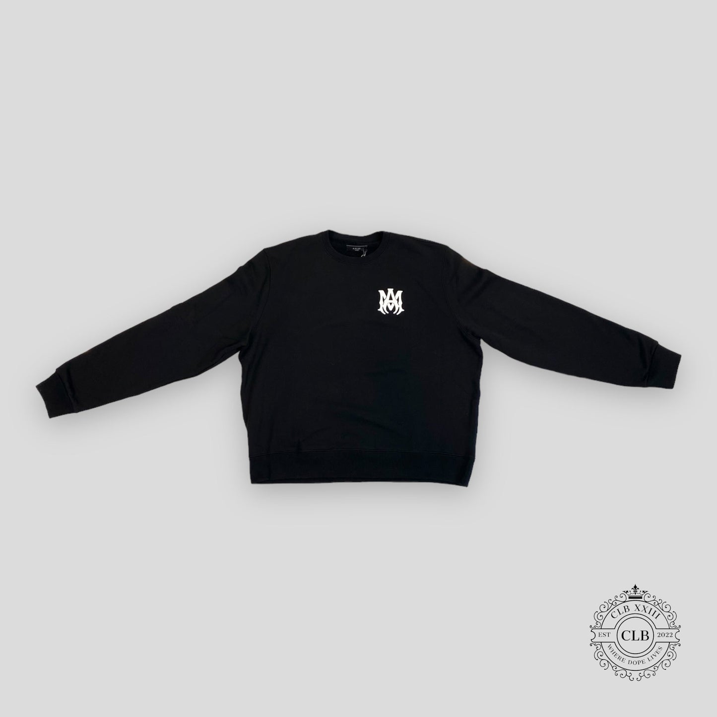 Amiri Ma Core Logo Crewneck in Black