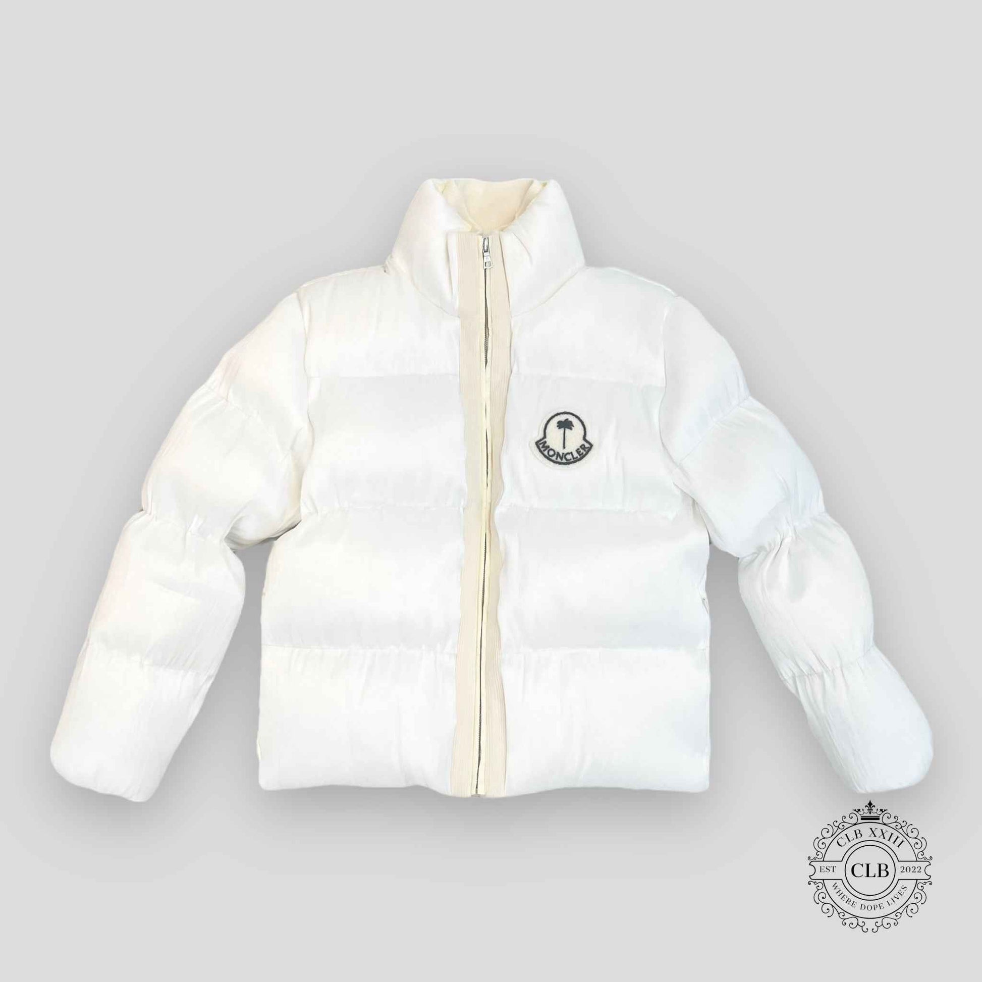 MONCLER PALM ANGELS MAYA 70 JACKET - WHITE