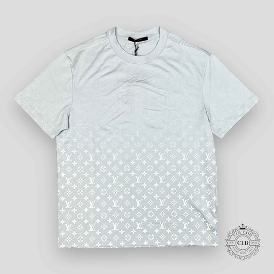 Louis Vuitton Gradient Monogram T-Shirt in Light Blue