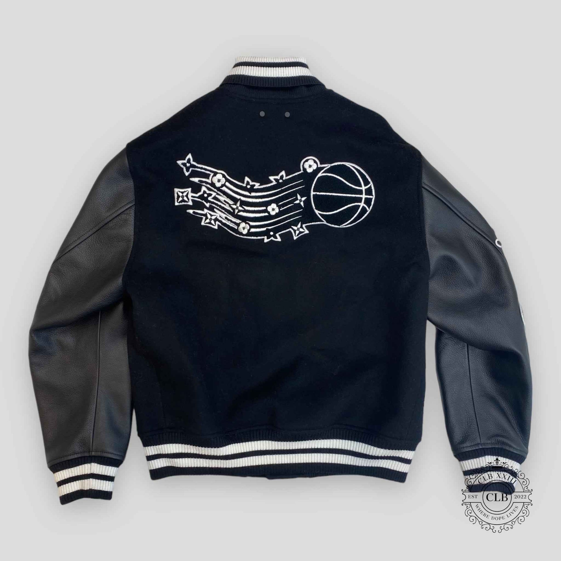 Louis Vuitton NBA Patch Varsity Jacket in Black