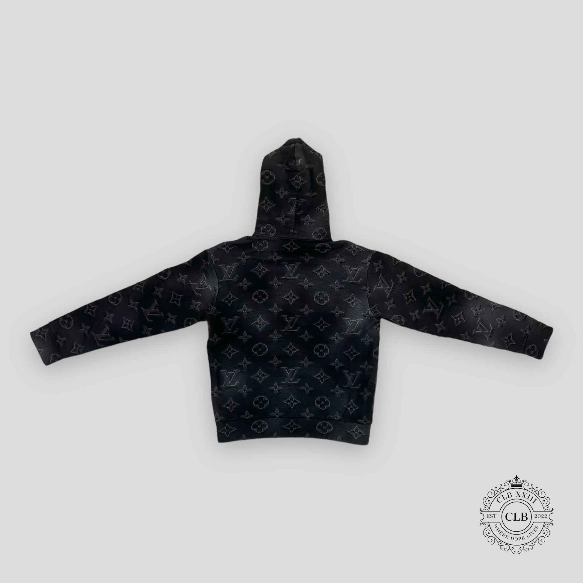 Louis Vuitton 2054 3D Monogram Hoodie in Grey