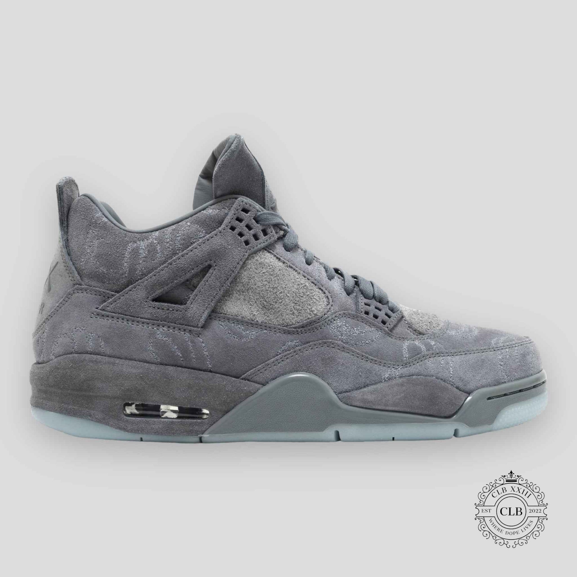 AIR JORDAN 4 RETRO X KAWS "GREY"
