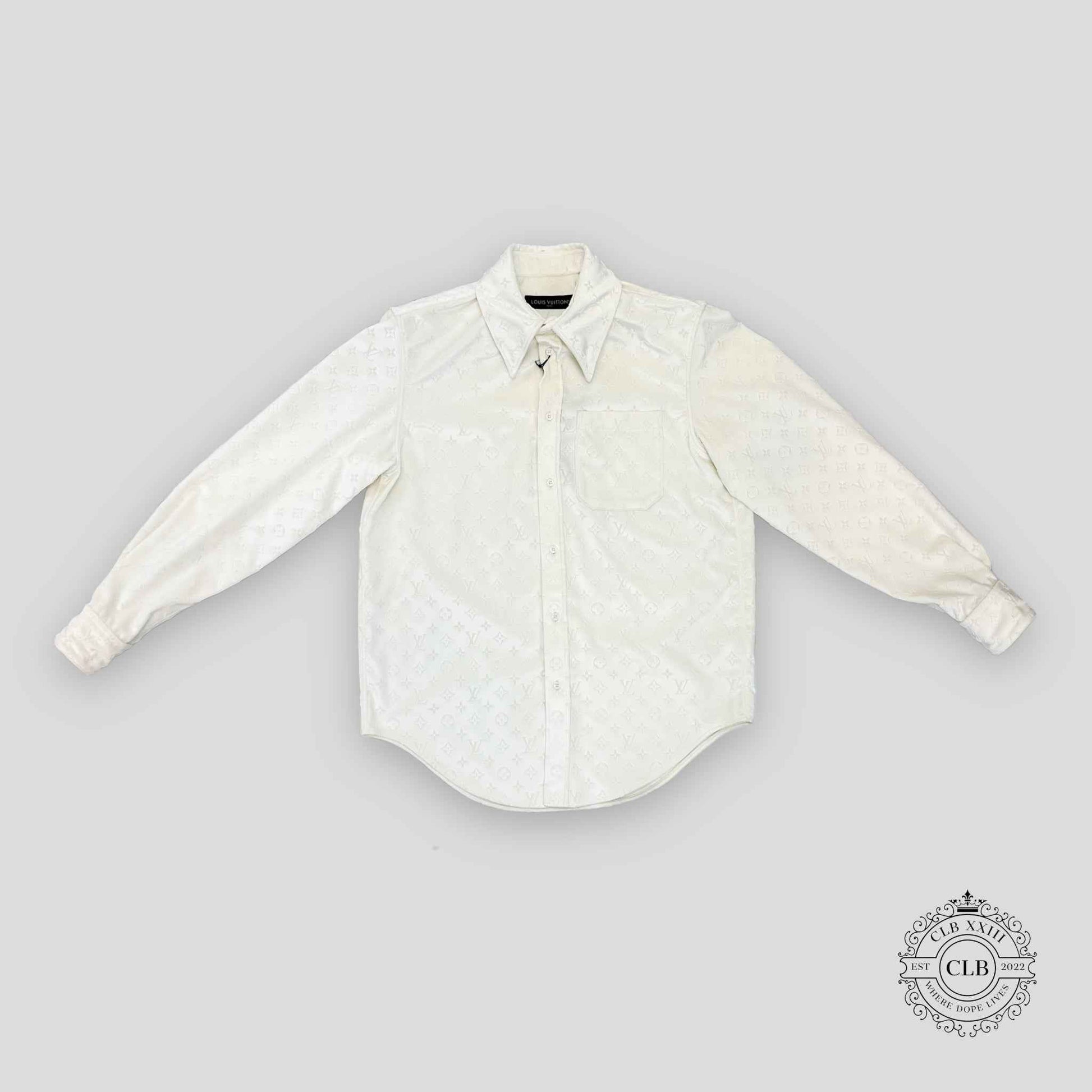 Louis Vuitton Classic Button Up Shirt in White
