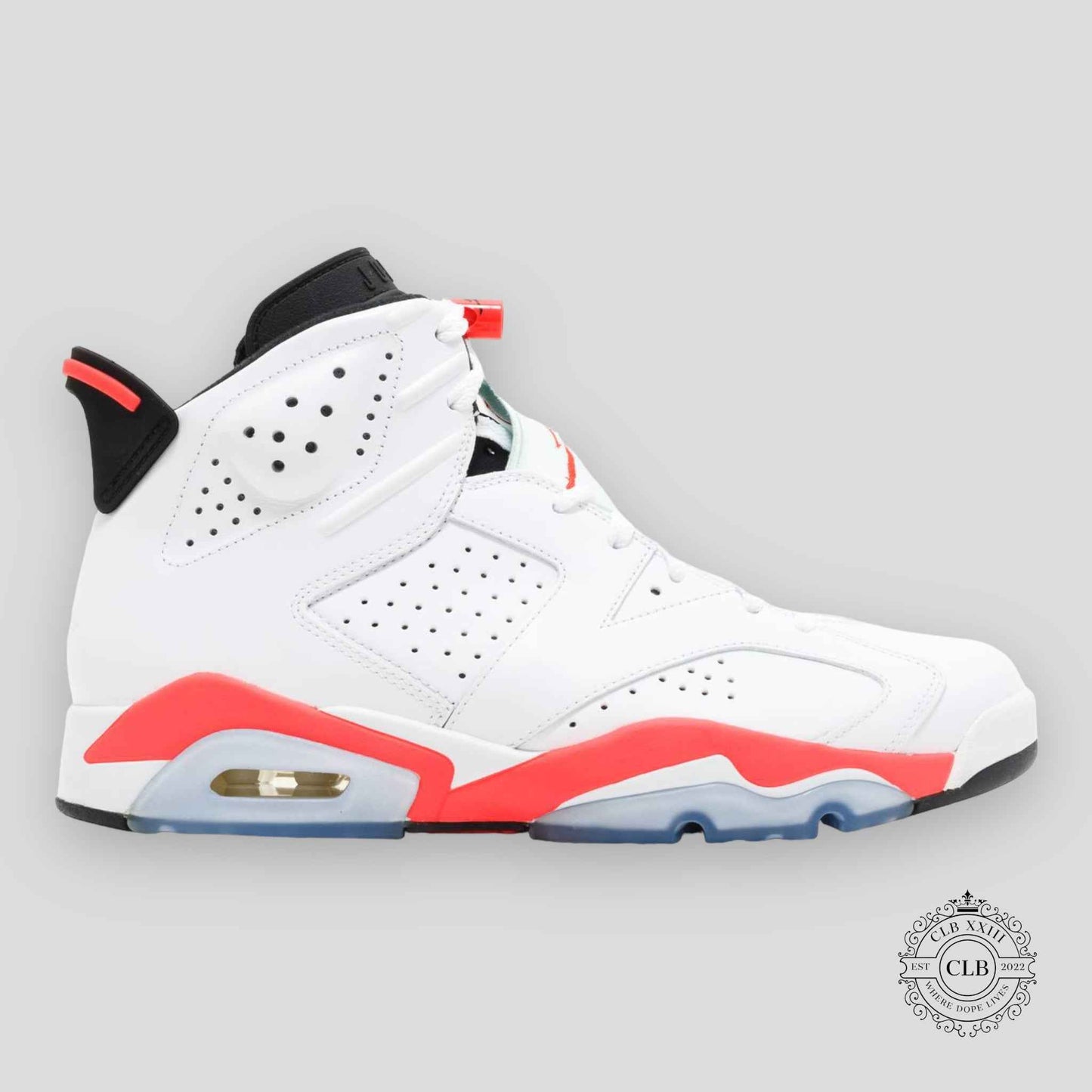 AIR JORDAN 6 RETRO "WHITE INFRARED"