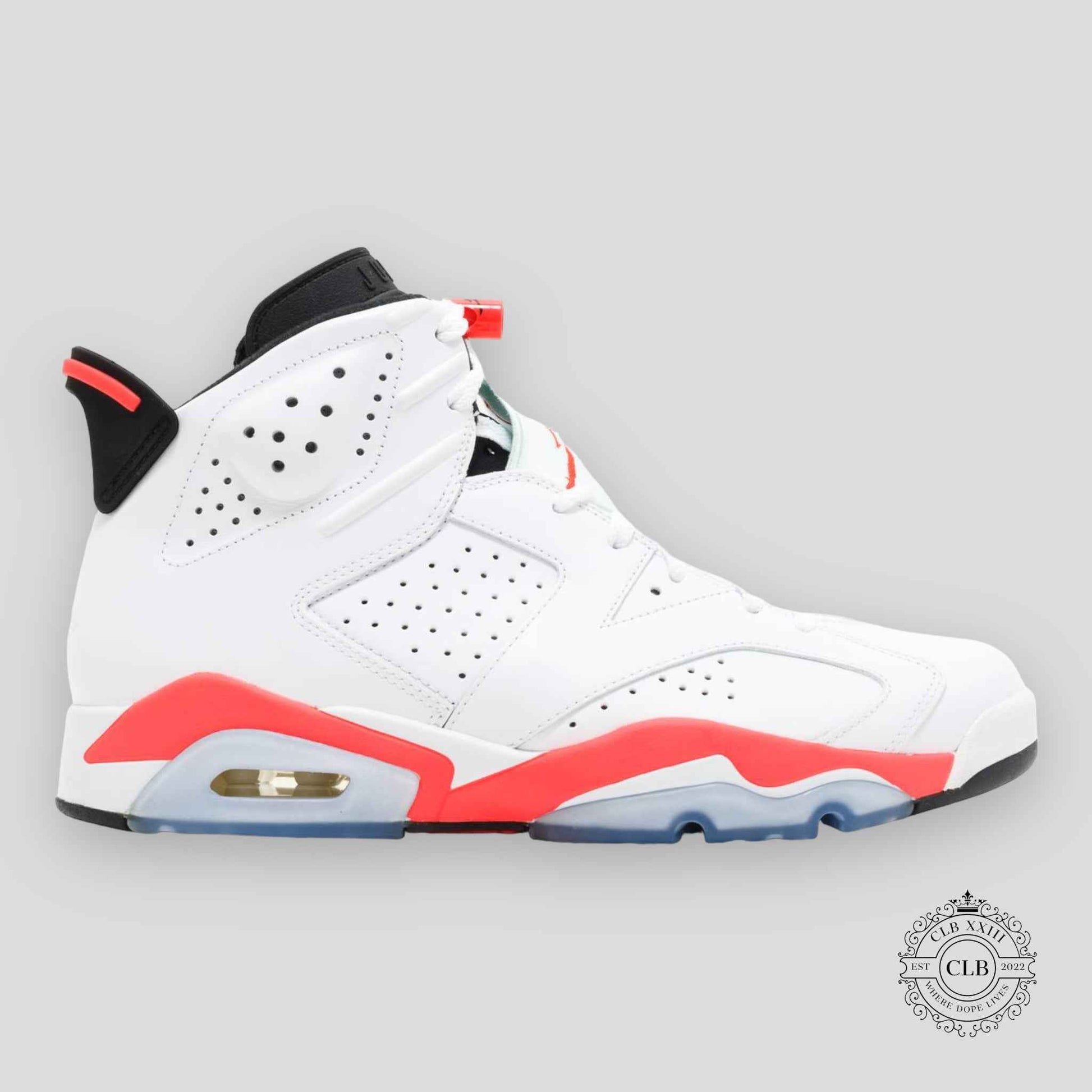 AIR JORDAN 6 RETRO "WHITE INFRARED"