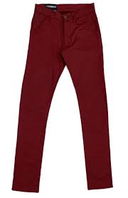 JORDAN CRAIG Jeans Red Slim Fit