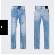 RTA Jeans Slim Fit Light Wash