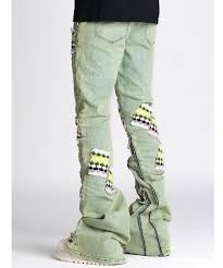 GUAPI Jeans Patchwork Distressed