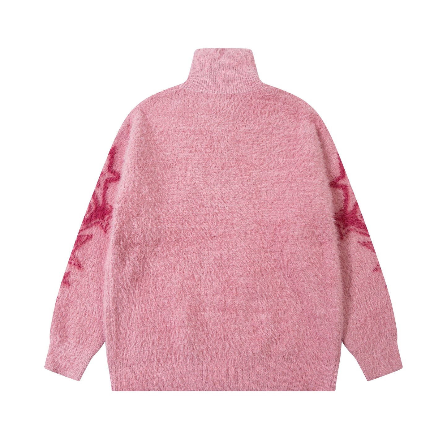 Anmie Graphic Cardigan | Zip Fuzzy Jacket - Luxuryurbanwear