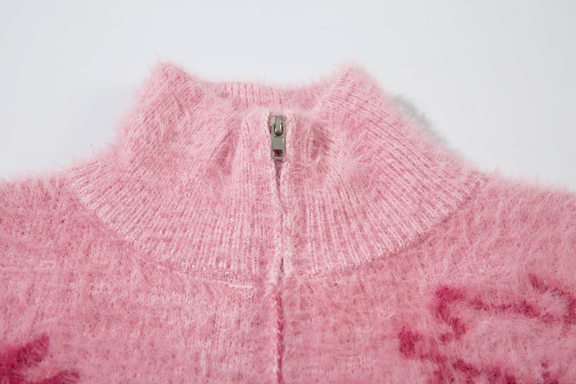 Anmie Graphic Cardigan | Zip Fuzzy Jacket - Luxuryurbanwear