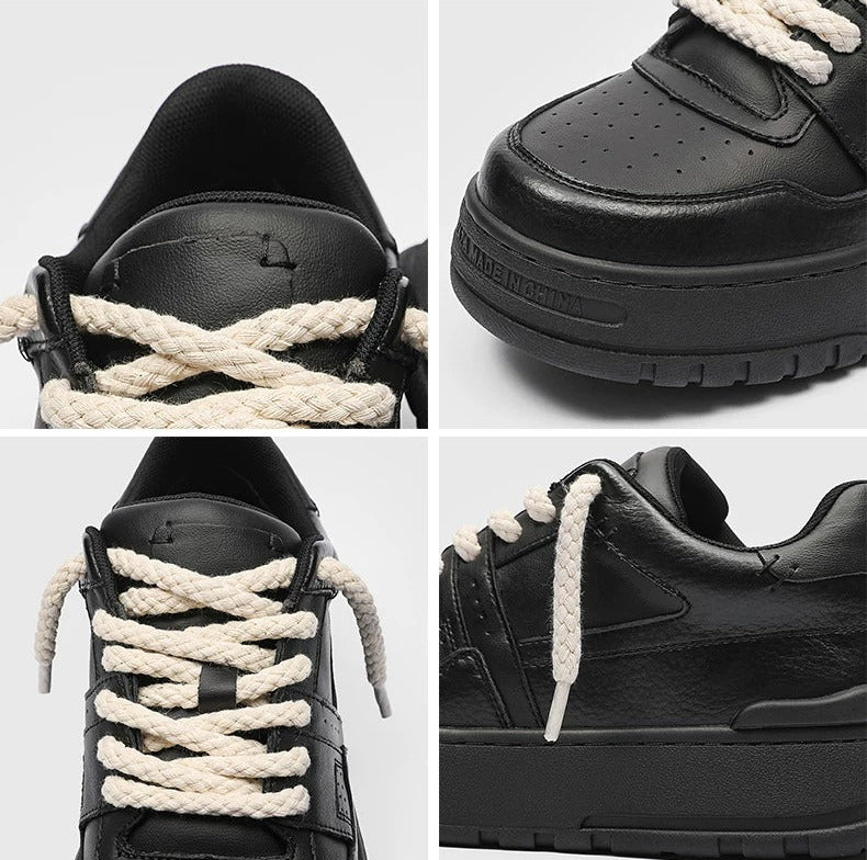 Rope Court Low - Deep Black