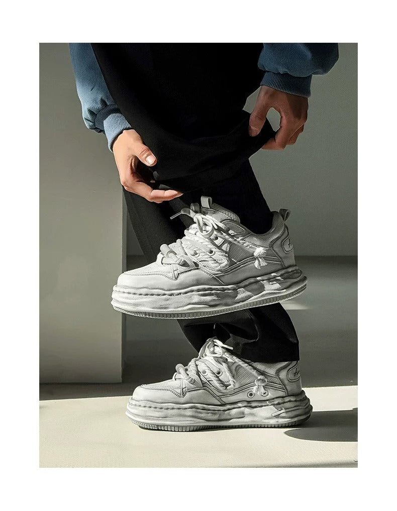 Wraith Low - Distressed White