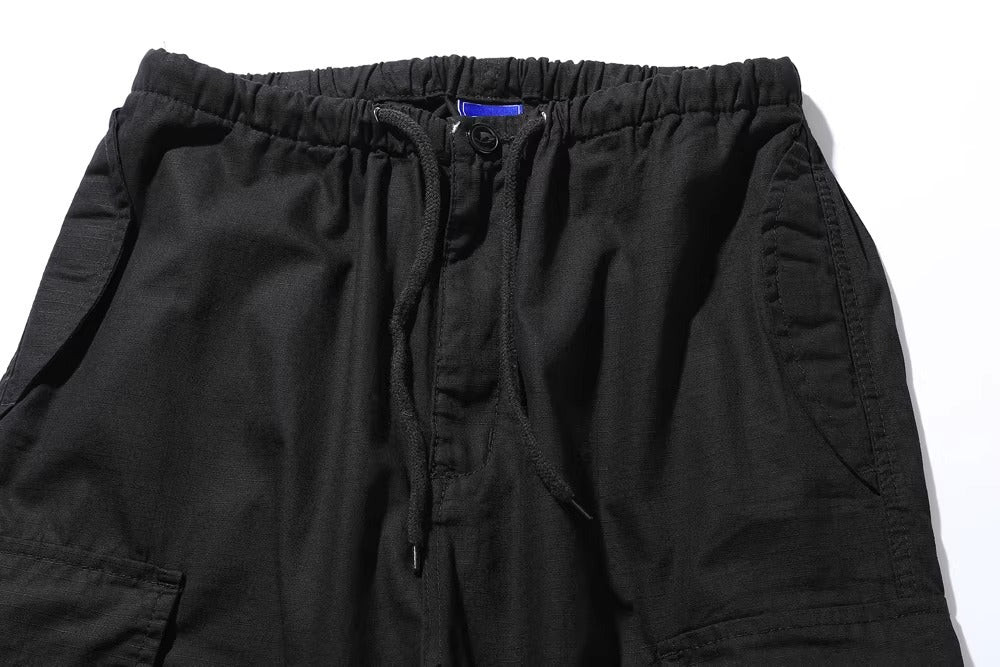 Loose Fit Cotton Baggy Cargo Pants