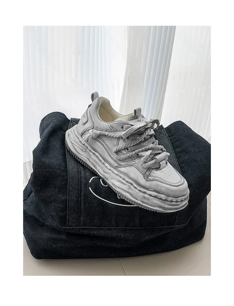 Wraith Low - Distressed White