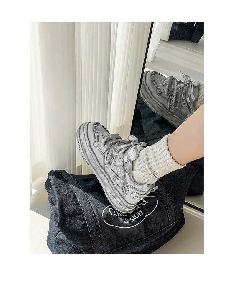 Wraith Low - Distressed White