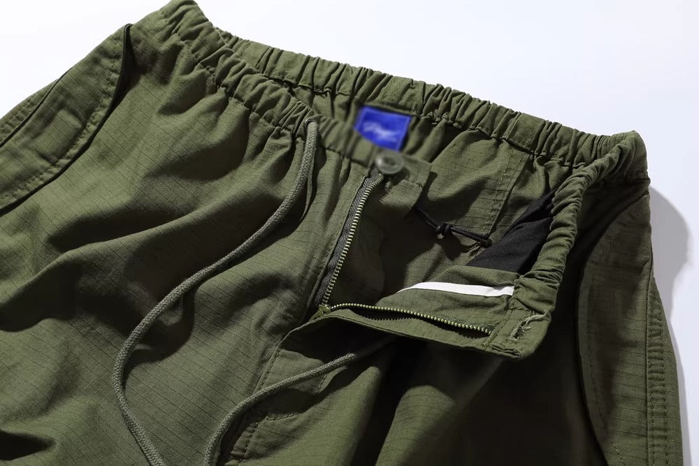 Loose Fit Cotton Baggy Cargo Pants