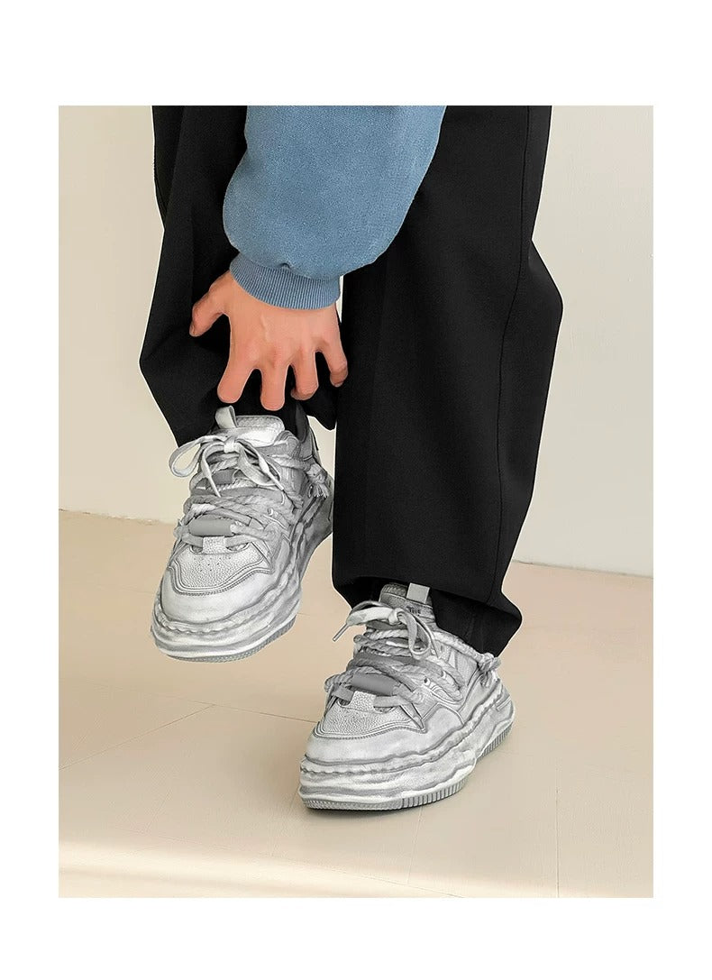 Wraith Low - Distressed White