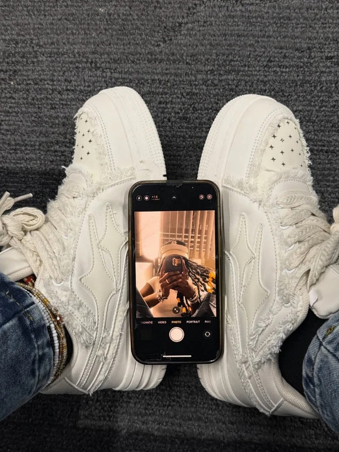 Broken Stars Sneakers - Off White