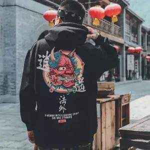 INFINIT Akai Koi Japanese Hoodie