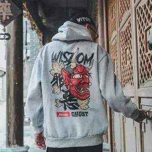 INFINIT Oni Japanese Demon Hoodie