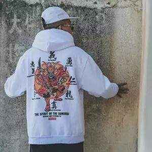 INFINIT Oni Japanese Demon Hoodie