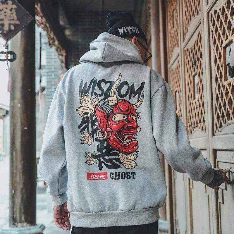 INFINIT Oni Japanese Demon Hoodie